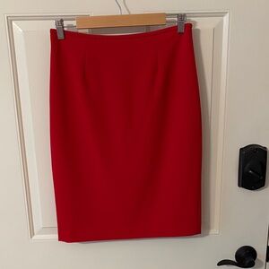 Calvin Klein Red Pencil Skirt for Women